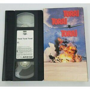 Tora Tora Tora VHS, 1991 vintage movie